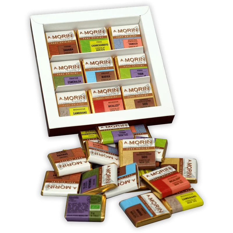 A. Morin Dark Chocolate Tasting Box (27 pieces)