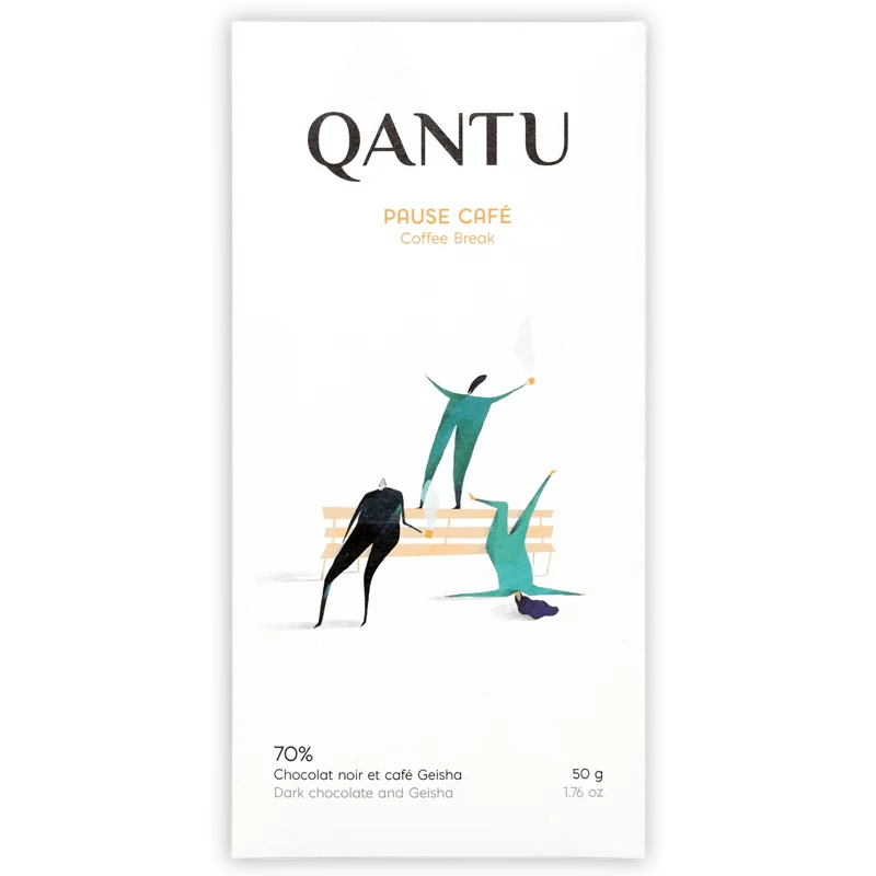 Qantu Chocolate Pause Cafe 70% (Limited Edition)