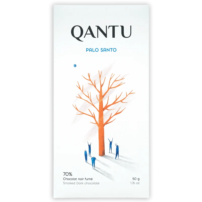 Qantu Chocolate Palo Santo Smoked Chocolate 70%