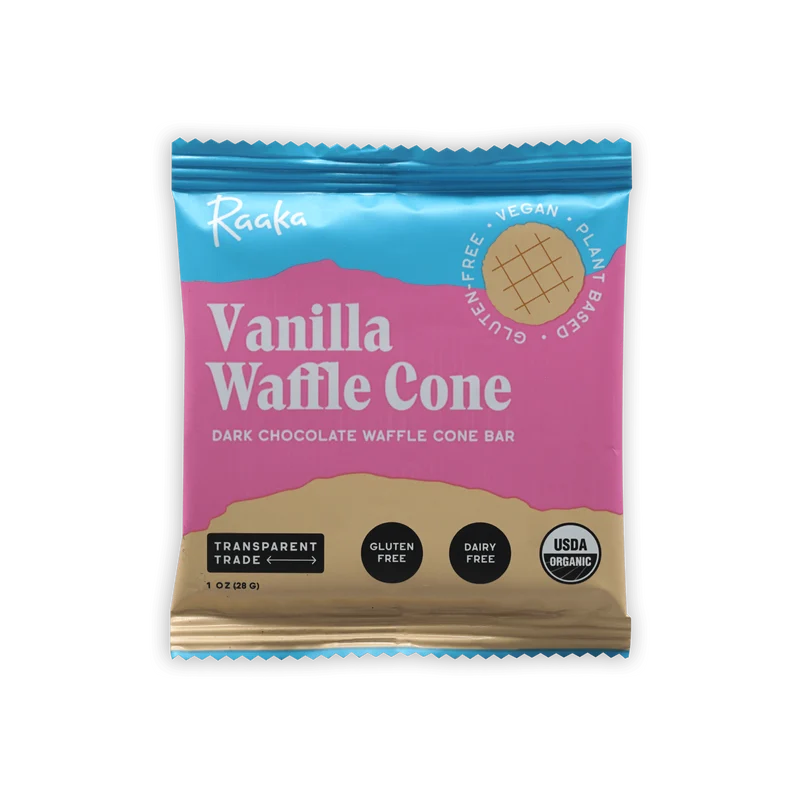 Raaka Vanilla Waffle Cone 61%