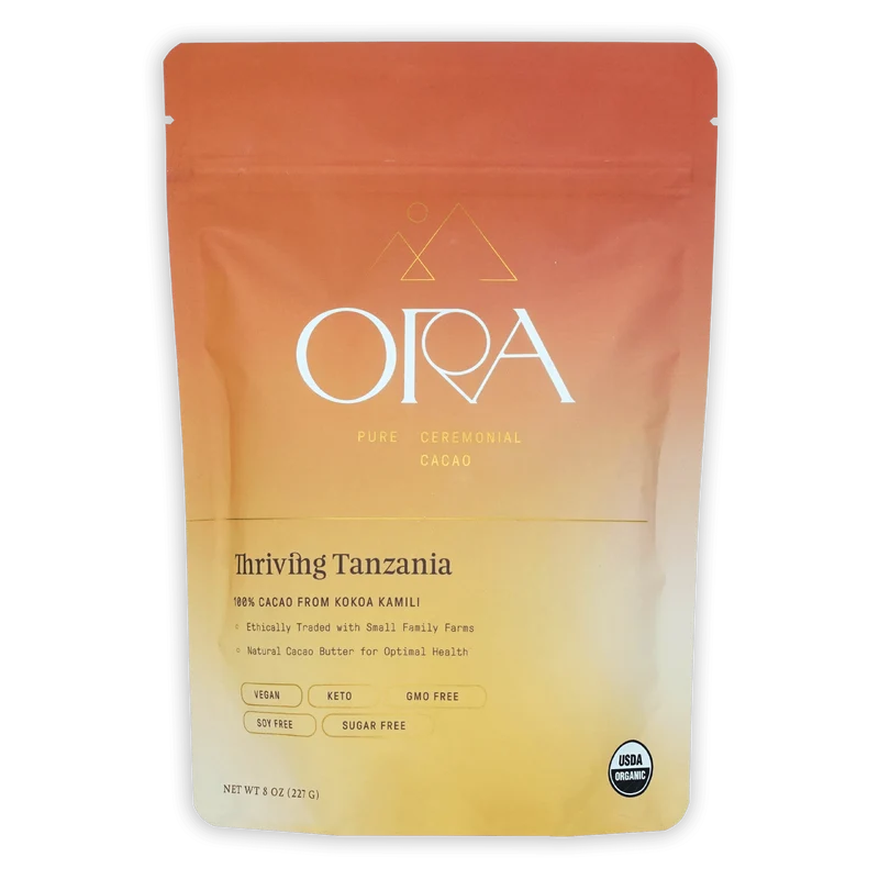 Ora Ceremonial Cacao Thriving Tanzania 100%