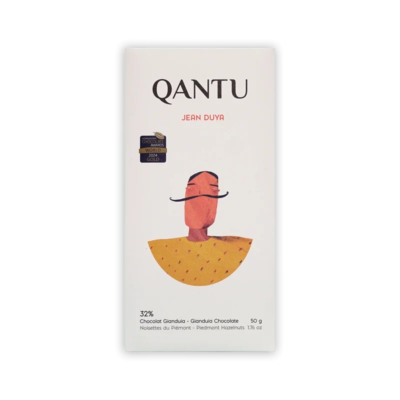 Qantu Chocolate Jean Duya w/ Piedmont Hazelnuts 32%