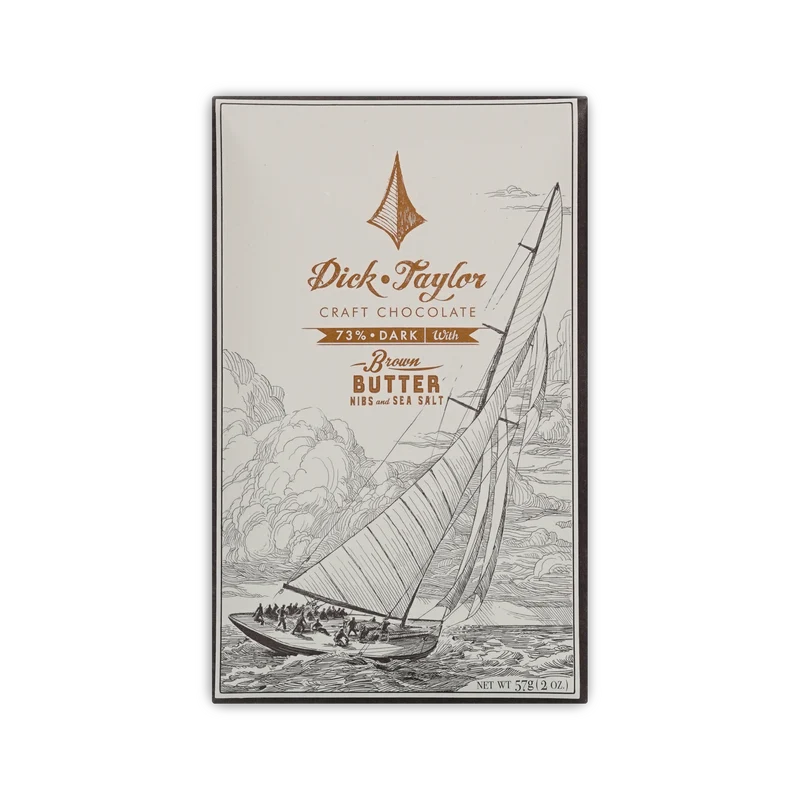 Dick Taylor Brown Butter w/ Nibs & Sea Salt 73%