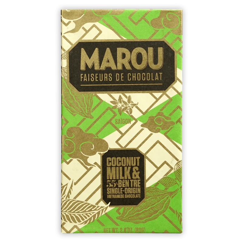 Marou Coconut Milk Ben Tre 55%