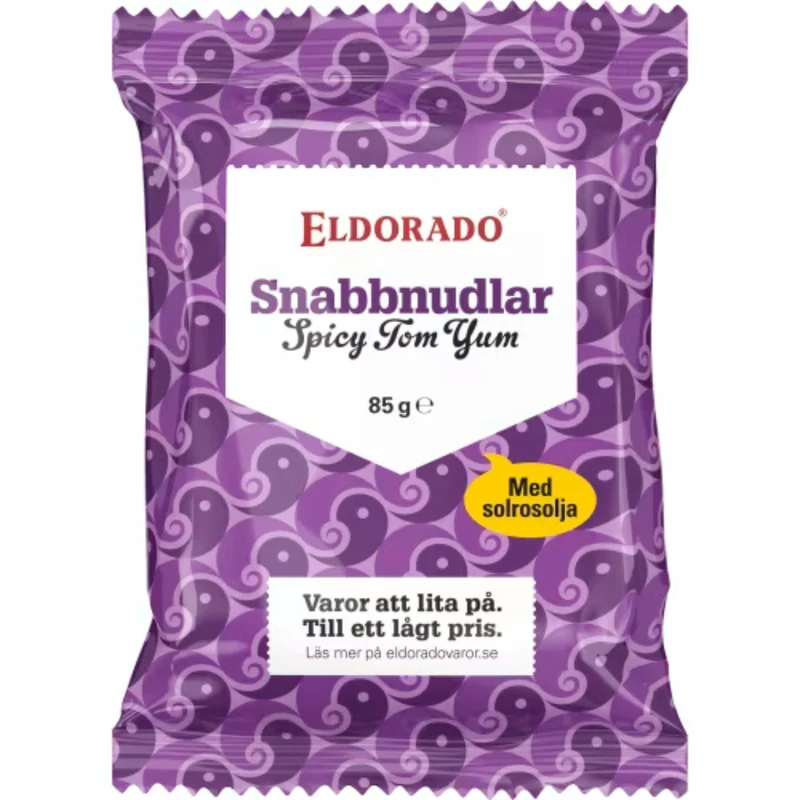Eldorado Snabbnudlar Spicy - Spicy Tom Yum Instant Noodles 85g