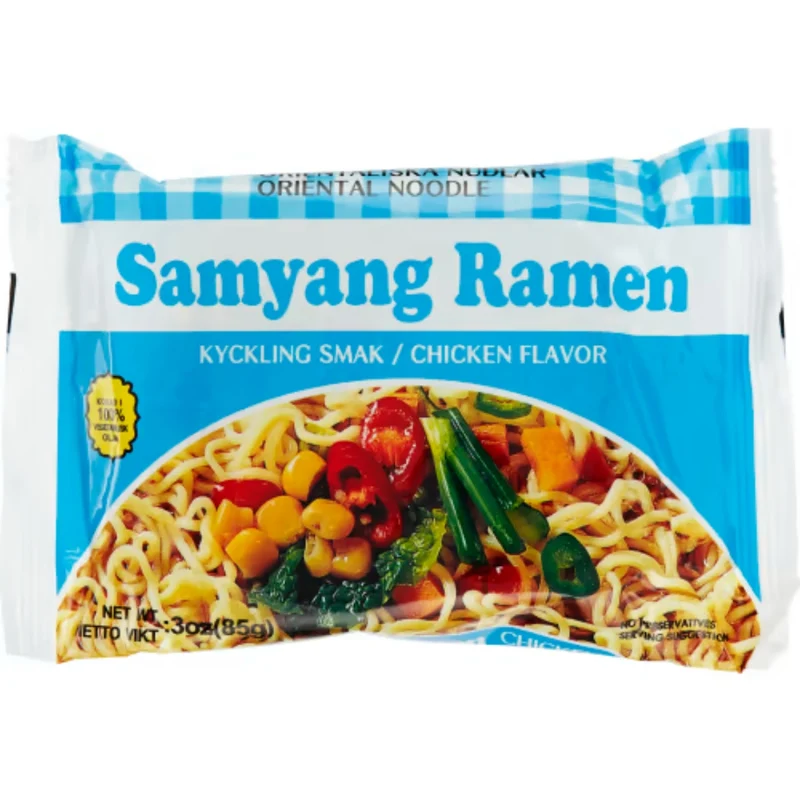 Samyang Ramen Snabbnudlar Kyckling - Chicken Instant Noodles 85g
