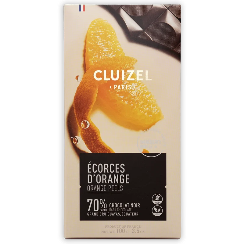 Michel Cluizel Noir w/ Orange Peels 70%
