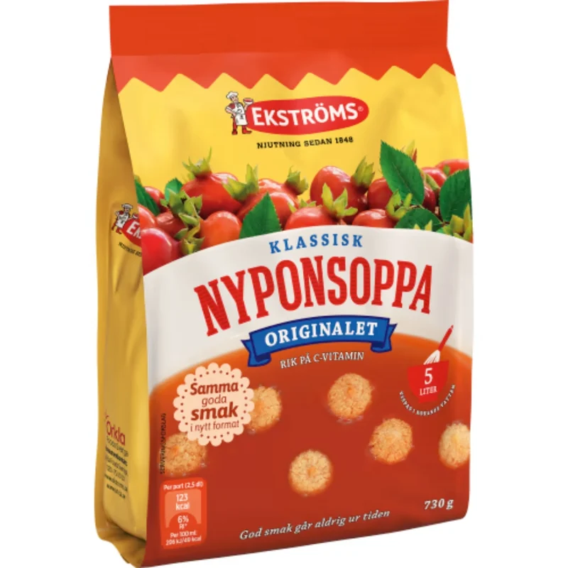 Ekströms Nyponsoppa Klassisk - Rosehip Fruit Soup 730g