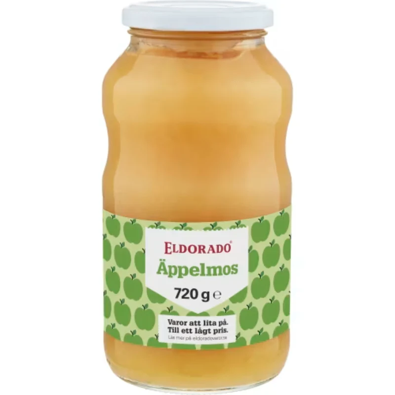 Eldorado Äppelmos - Applesauce 720g