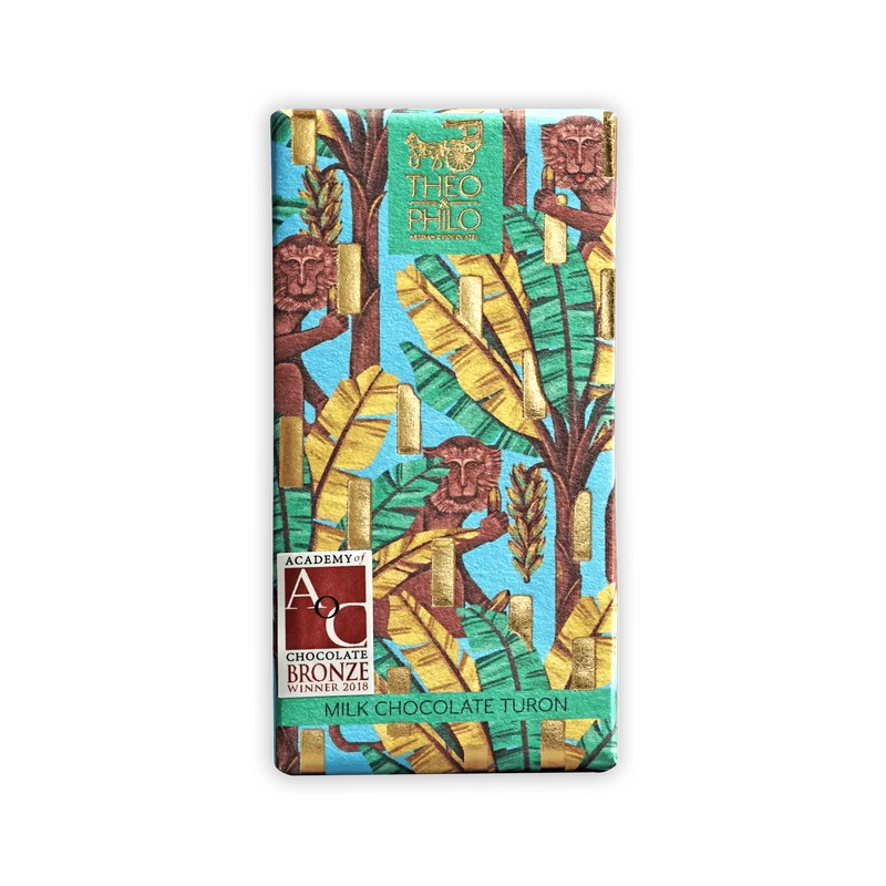 Theo & Philo Milk Chocolate Turon 44%