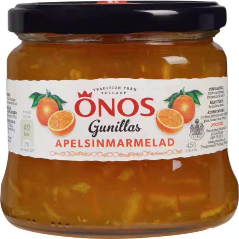 Önos Apelsin Marmelad - Orange Marmalade 450g