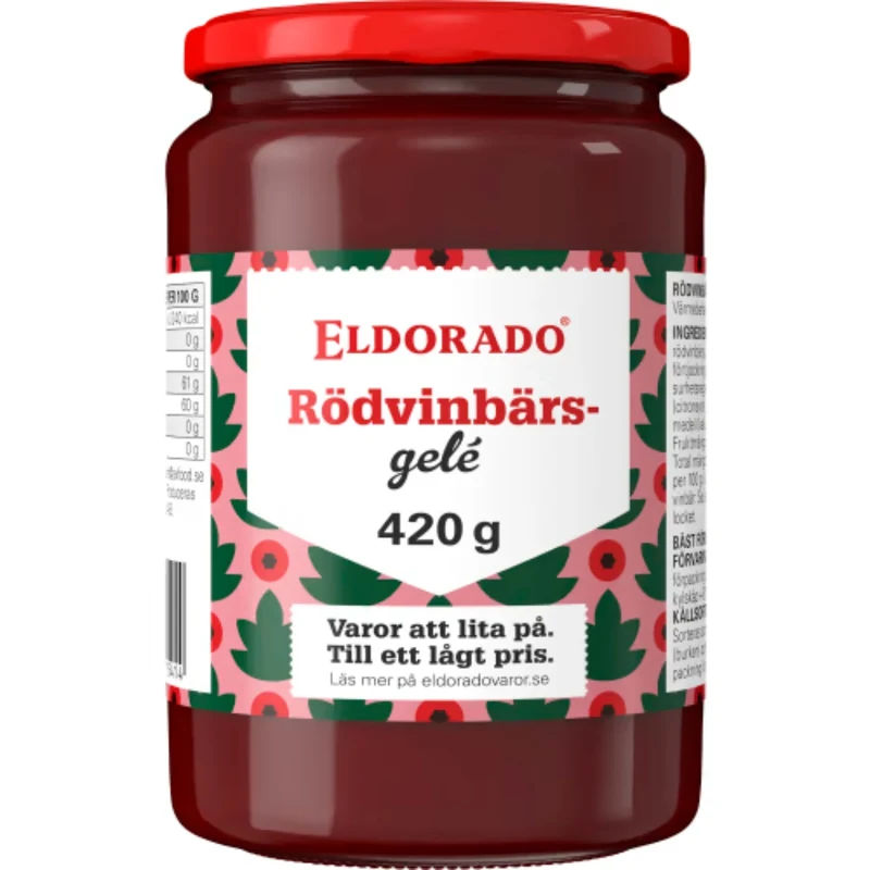 Eldorado Rödvinbärs- Gelé - Redcurrant Jelly 420g