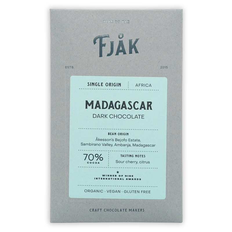 Fjåk Madagascar Dark Chocolate 70%