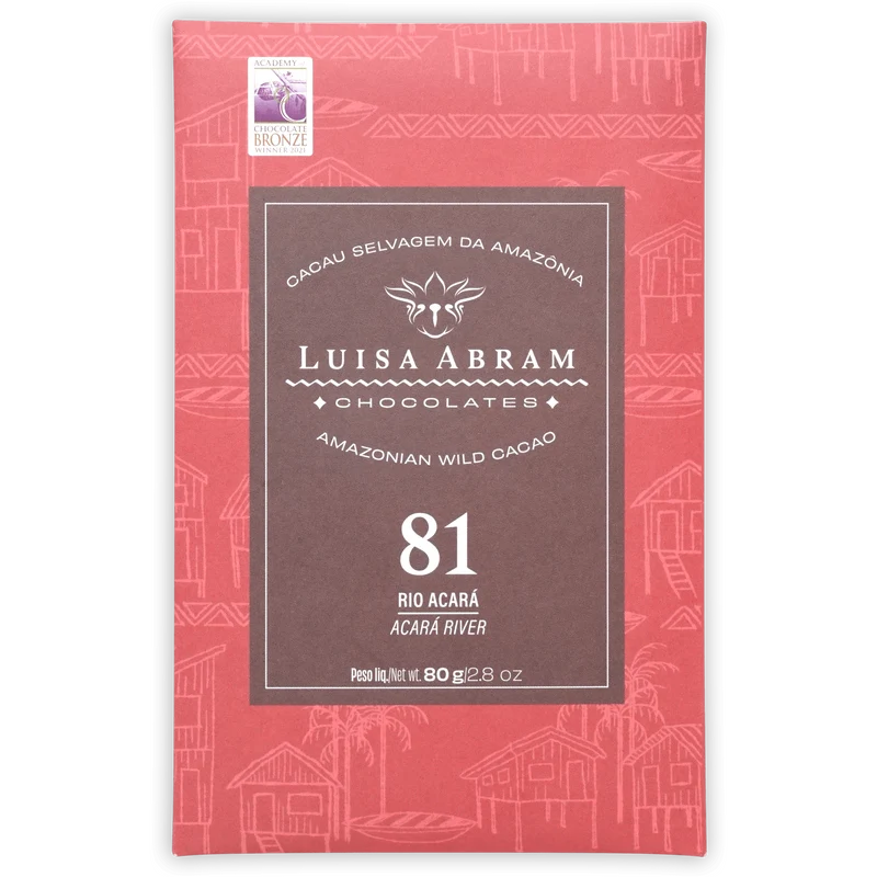 Luisa Abram Rio Acará Wild Cocoa 81%