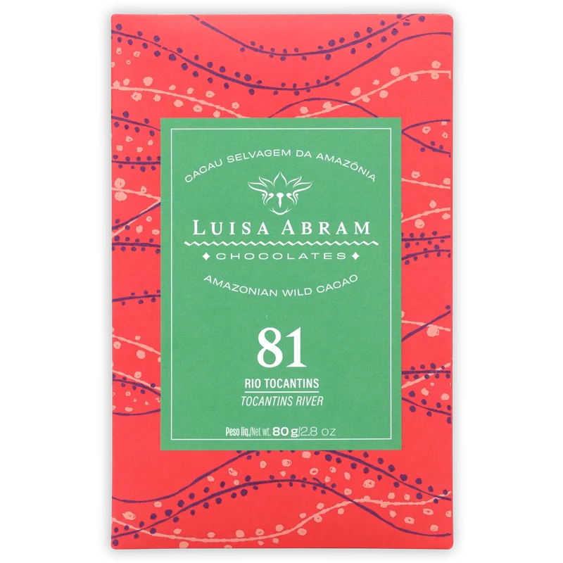 Luisa Abram Rio Tocantins Wild Cocoa 81%