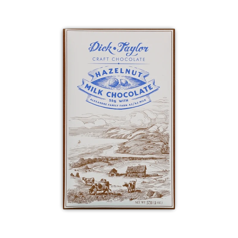 Dick Taylor Hazelnut Milk Chocolate 55%