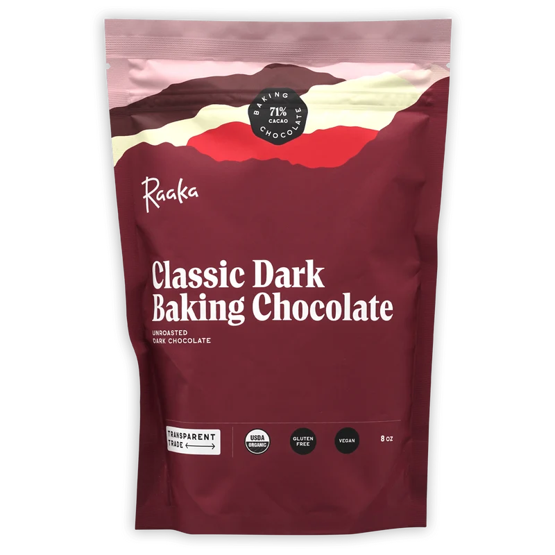 Raaka Baking Chocolate Classic Dark 71%