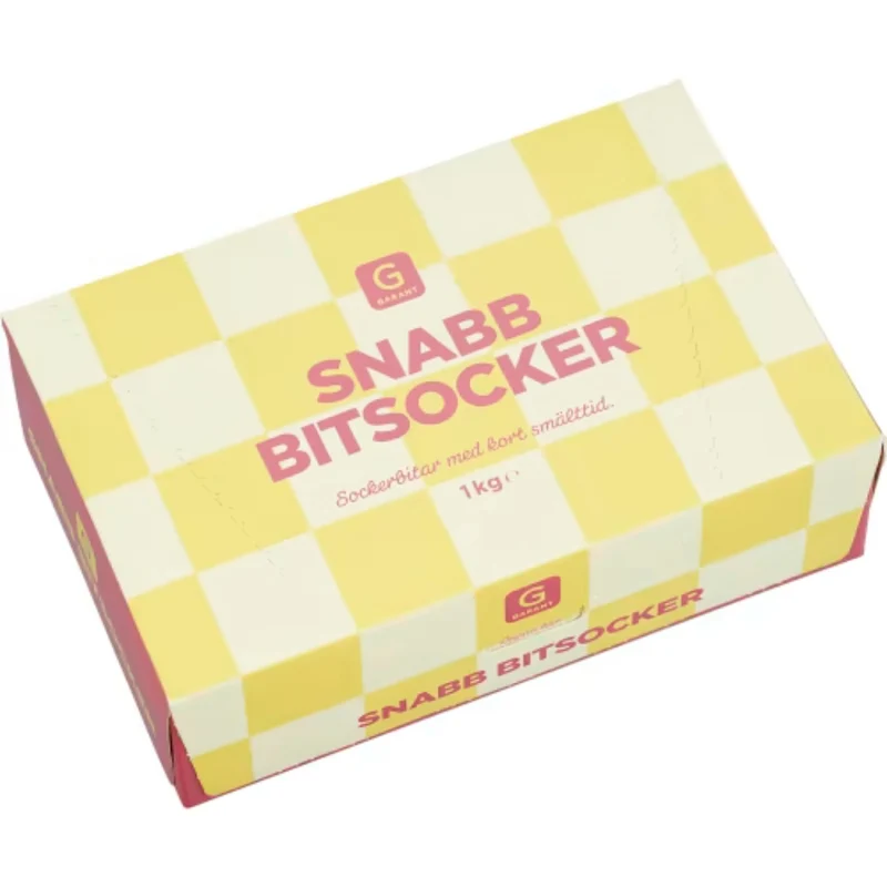 Garant Bitsocker Snabb - Sugar Cubes 1kg