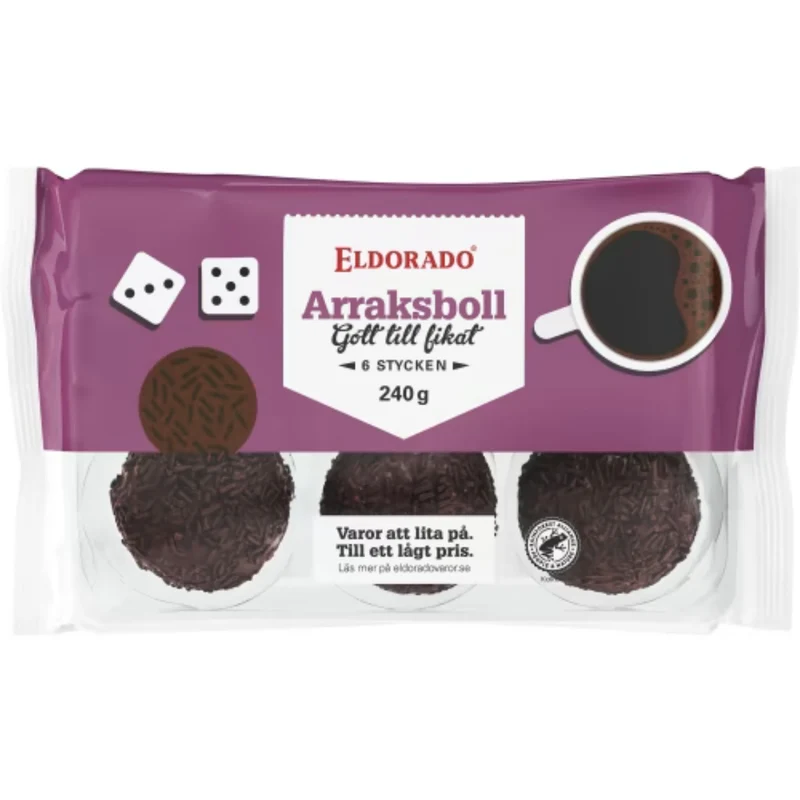 Eldorado Arraksboll - Arrack Truffels 240g
