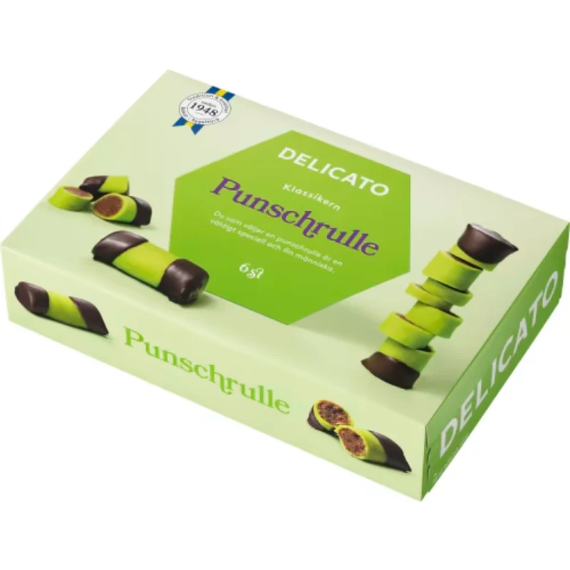 Delicato Punschrulle - Marzipan Rum Treats 240g