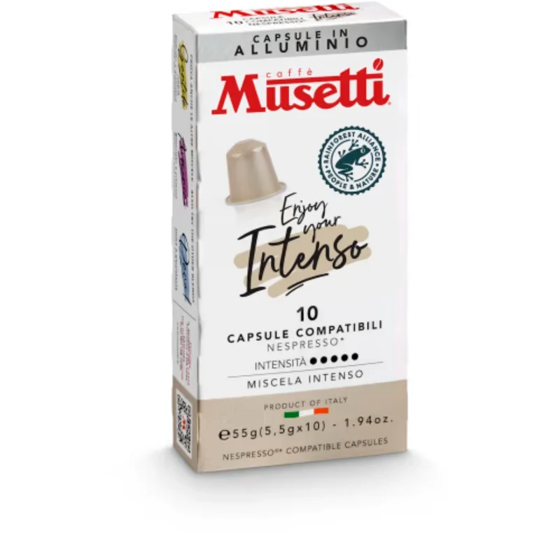 Musetti Intenso Kaffekapslar - Espresso Blend Coffee Capsules 55g