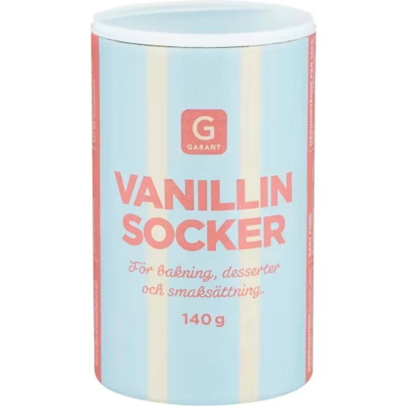 Garant Vanillinsocker - Vanillin Sugar 140g