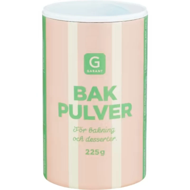 Garant Bakpulver - Baking Powder 225g