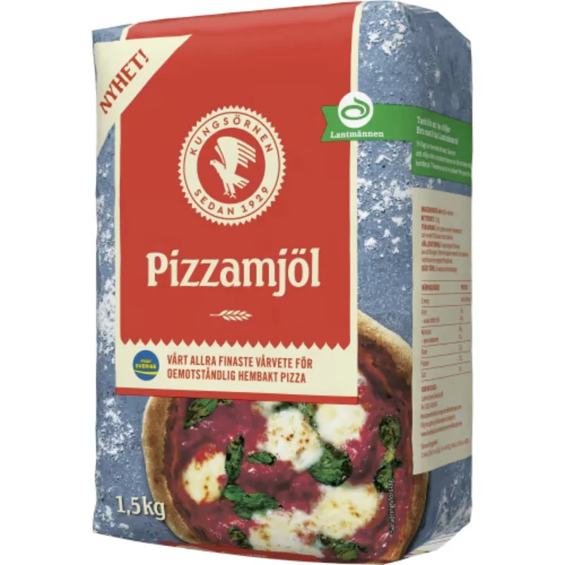 Kungsörnen Pizzamjöl - Pizza Flour 1.5kg
