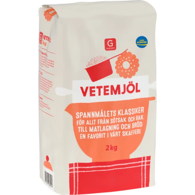 Garant Vetemjöl - Wheat Flour 2kg