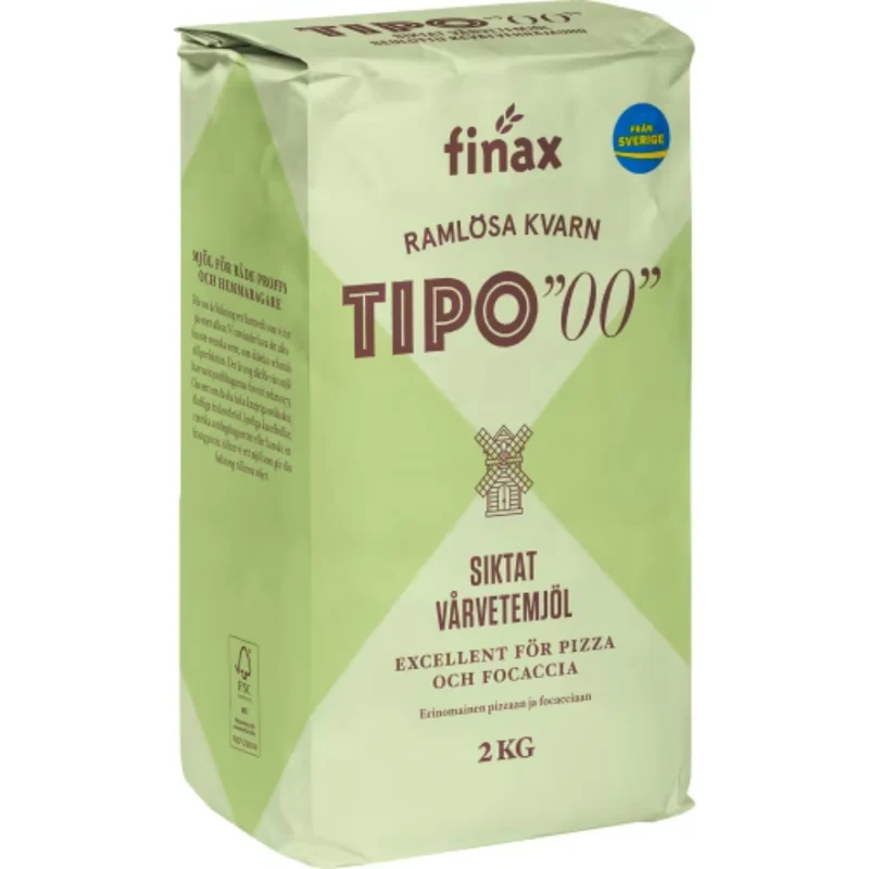 Ramlösa Kvarn Tipo 00 Siktat Vetemjöl - Sifted Wheat Flour 2kg