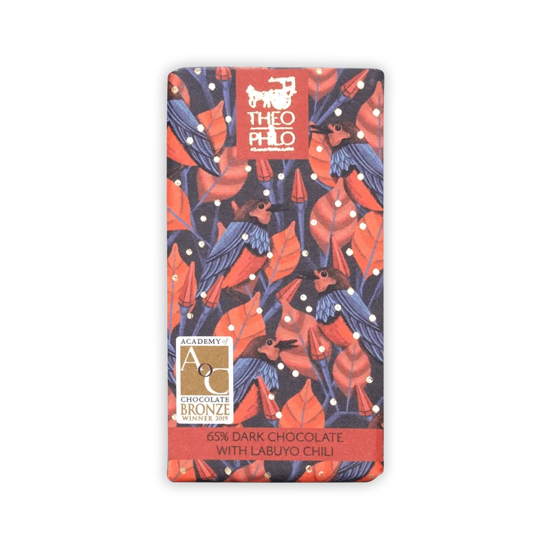 Theo & Philo Dark Chocolate w/ Labuyo Chili 65%
