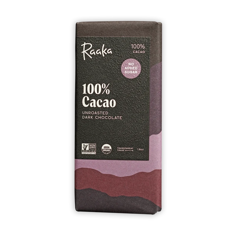 Raaka 100% Cacao Chocolate