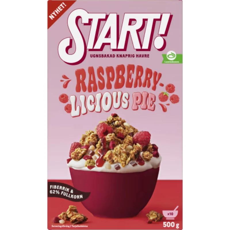 Start! Raspberry Licious Pie Granola - Raspberrylicious Pie Granola 500g