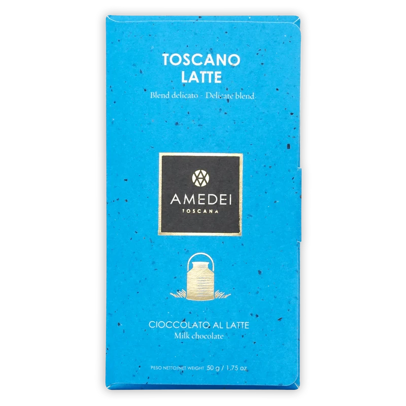 Amedei Toscano Brown Latte Milk Chocolate 32%