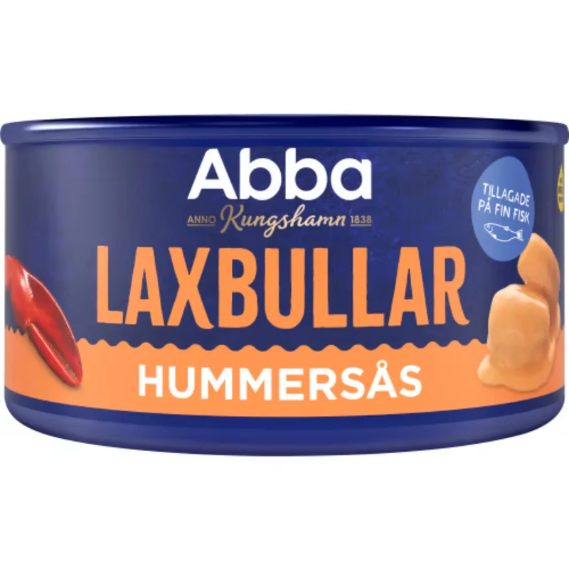 Abba Laxbullar i Hummersås - Salmon Fish Balls 375g