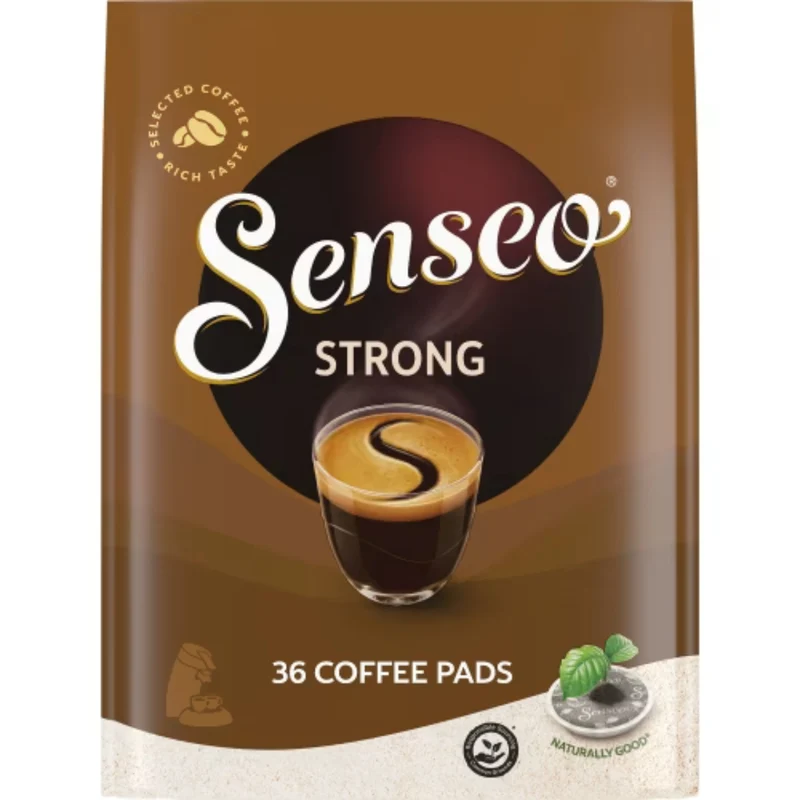 Senseo Strong Kaffekapslar - Strong Coffee Pods 36p