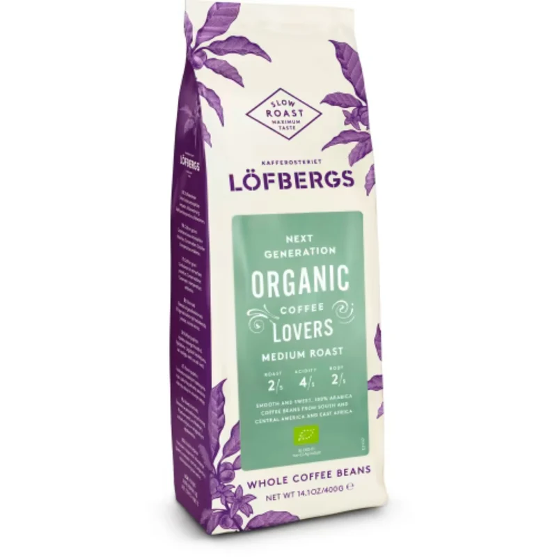 Löfbergs Medium Roast Hela Bönor - Whole Beans EKO Medium Roast 400g