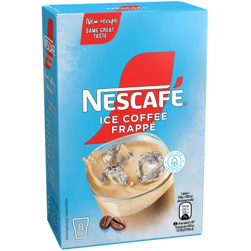 Nescafé Ice Coffee Frappé Snabbkaffe - Instant Ice Coffee 8P