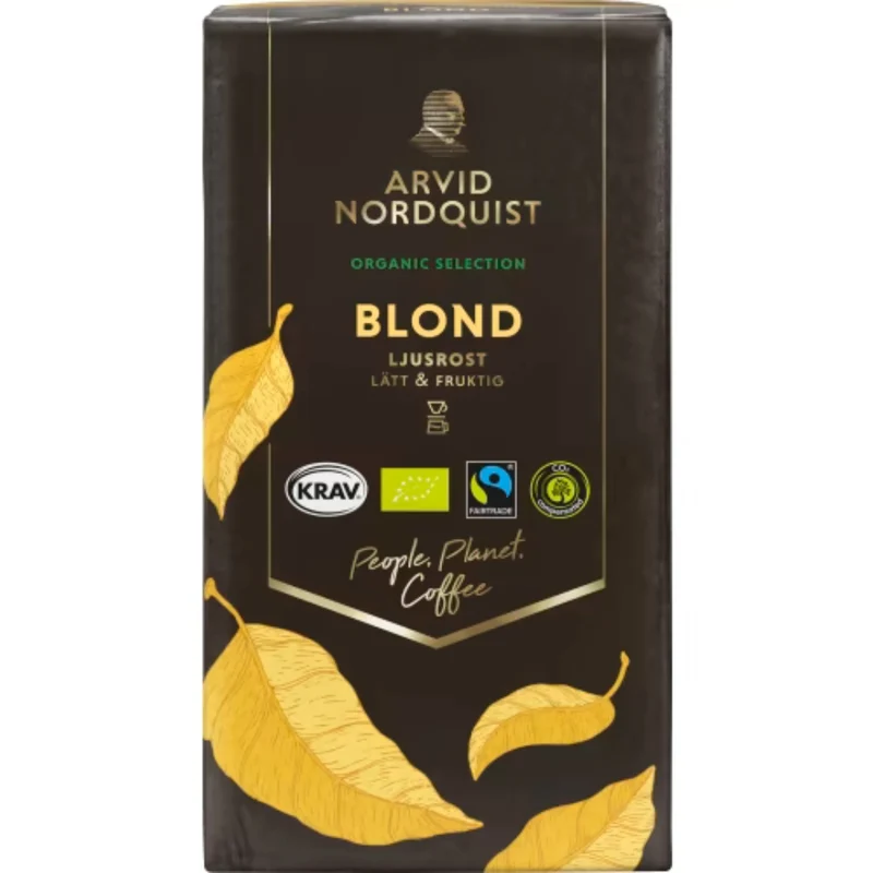 Arvid Nordquist Blond Ljusrost Bryggkaffe - Light Roast Brewed Coffee 450g