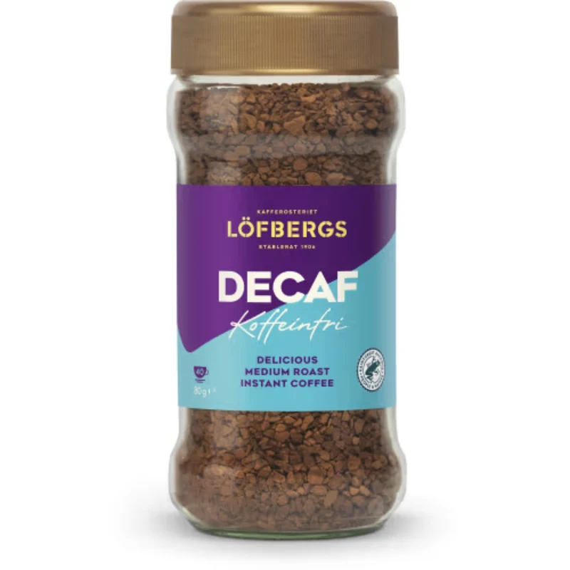 Löfbergs Decaf Koffeinfri Kaffe - Decaf Coffee 80g