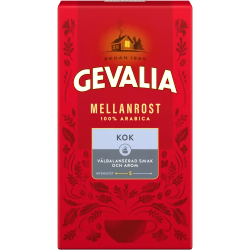 Gevalia Kokkaffe Mellanrost - Medium Roast Coffee 450g