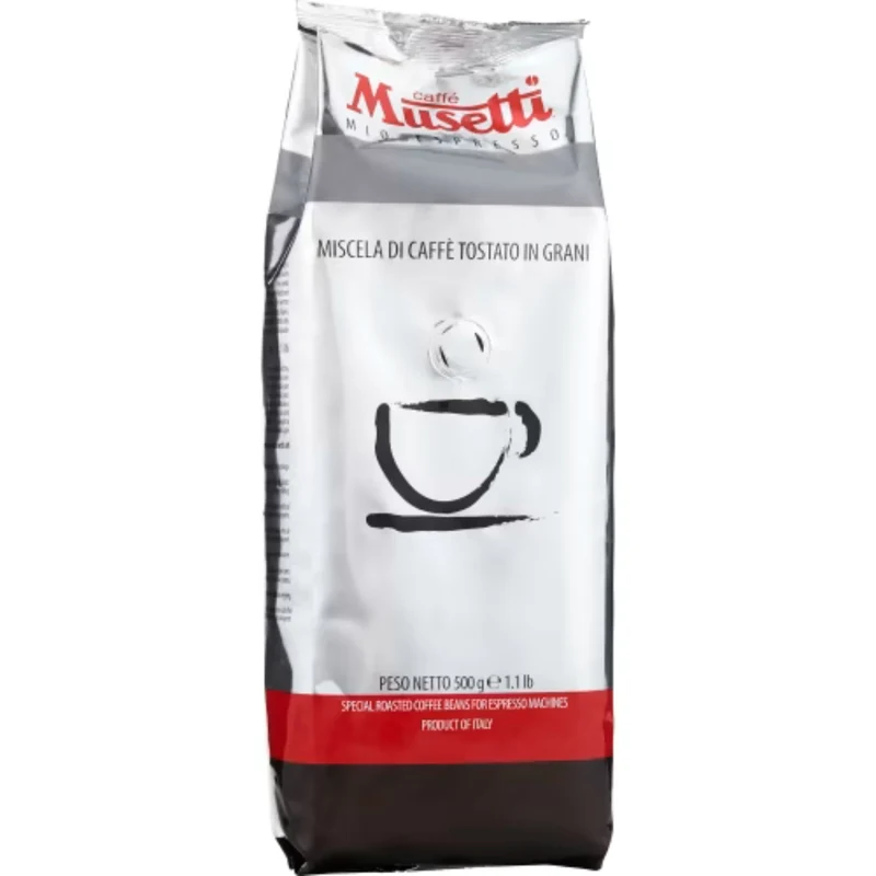 Musetti Espresso Rossa Hela Bönor - Espresso Rossa Whole Beans 500g