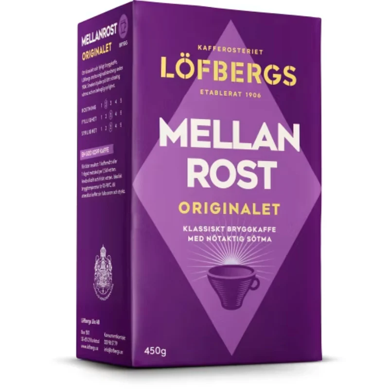 Löfbergs Mellanrost Originalet - Medium Roast Coffee 450g
