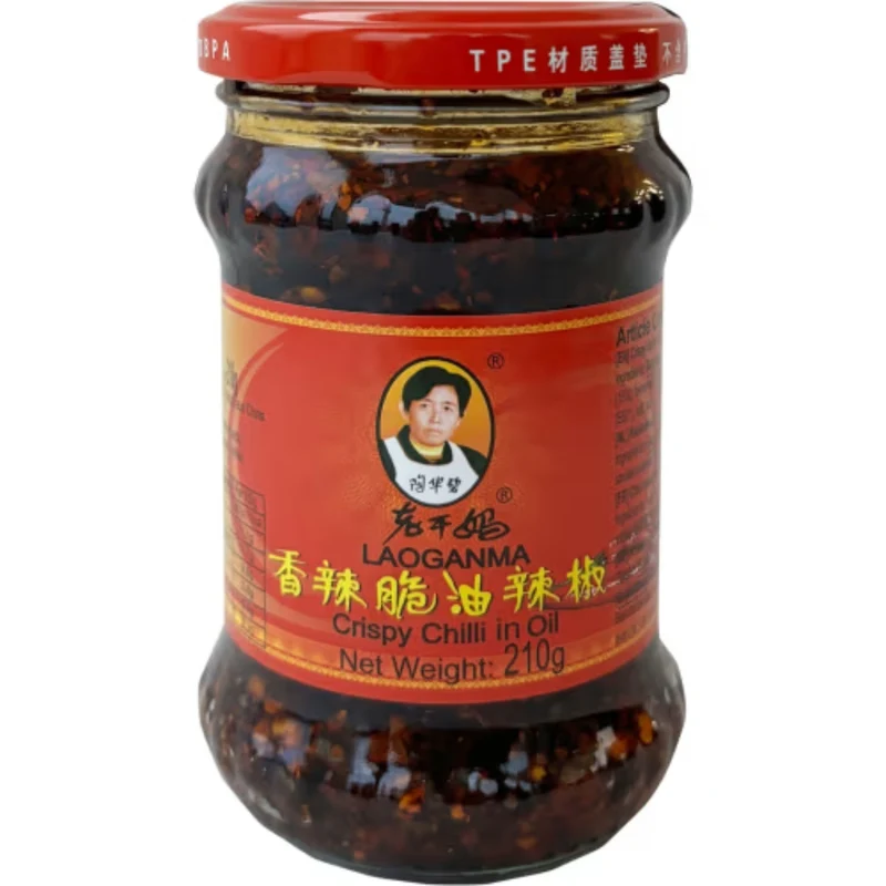Laoganma Crispy Chili In Oil - Crispy Chili In Oil 210g