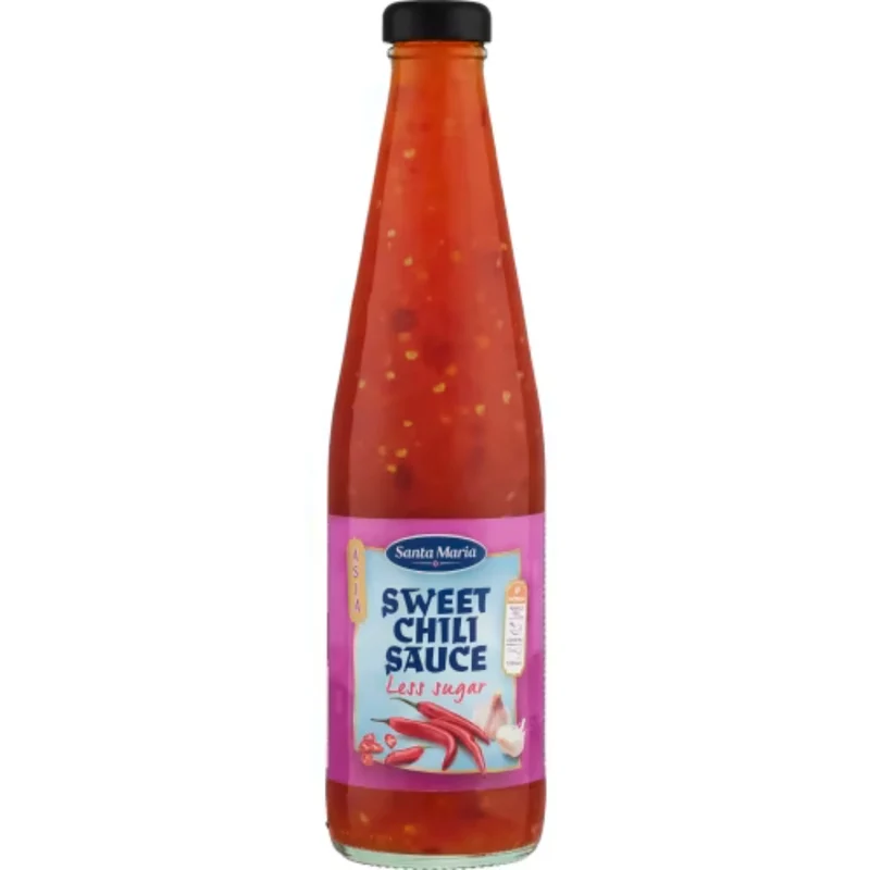 Santa Maria Sweet Chili Sauce Less Sugar - Sweet Chili Sauce with 30% Less Sugar 500ml