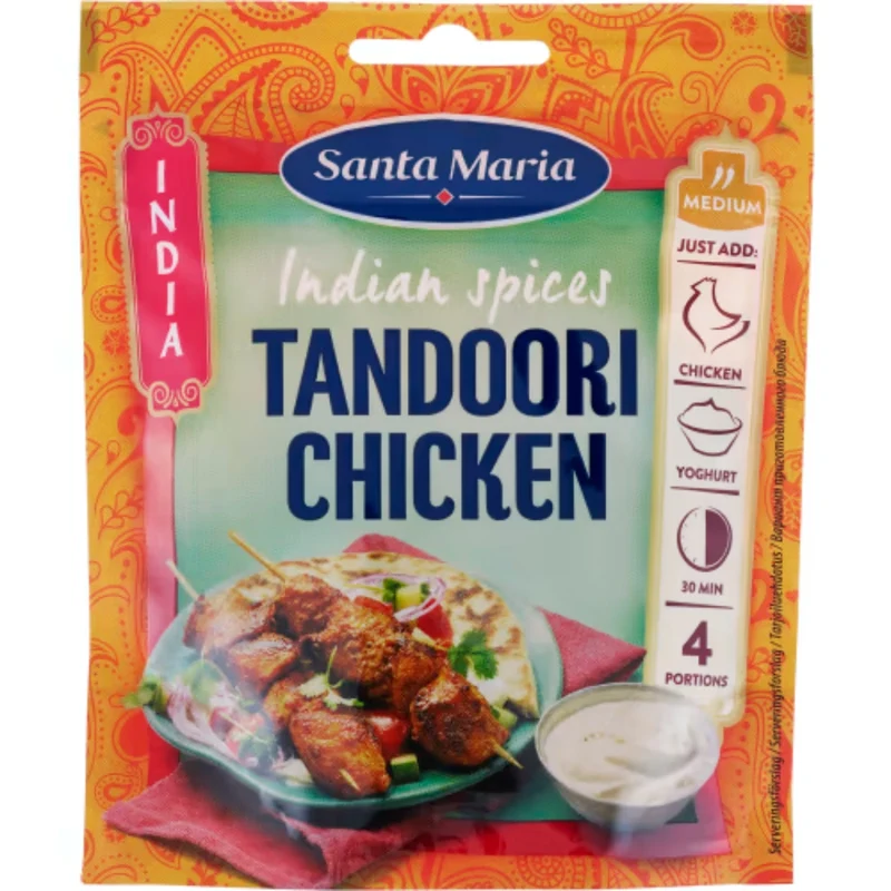 Santa Maria Tandoori Chicken Indian Spices - Indian Spices Tandoori Chicken 35g