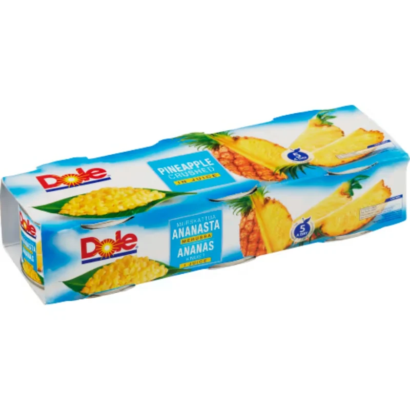 Dole Ananas Krossad - Crushed Pineapple 3x227g