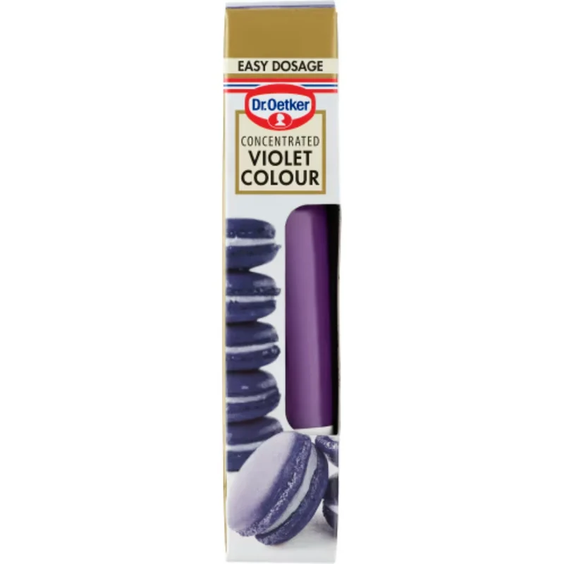 Dr Oetker Violet Colour Gel - Purple Gel Food Color 15g