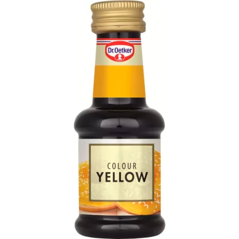 Dr Oetker Colour Yellow - Yellow Food Color 30ml