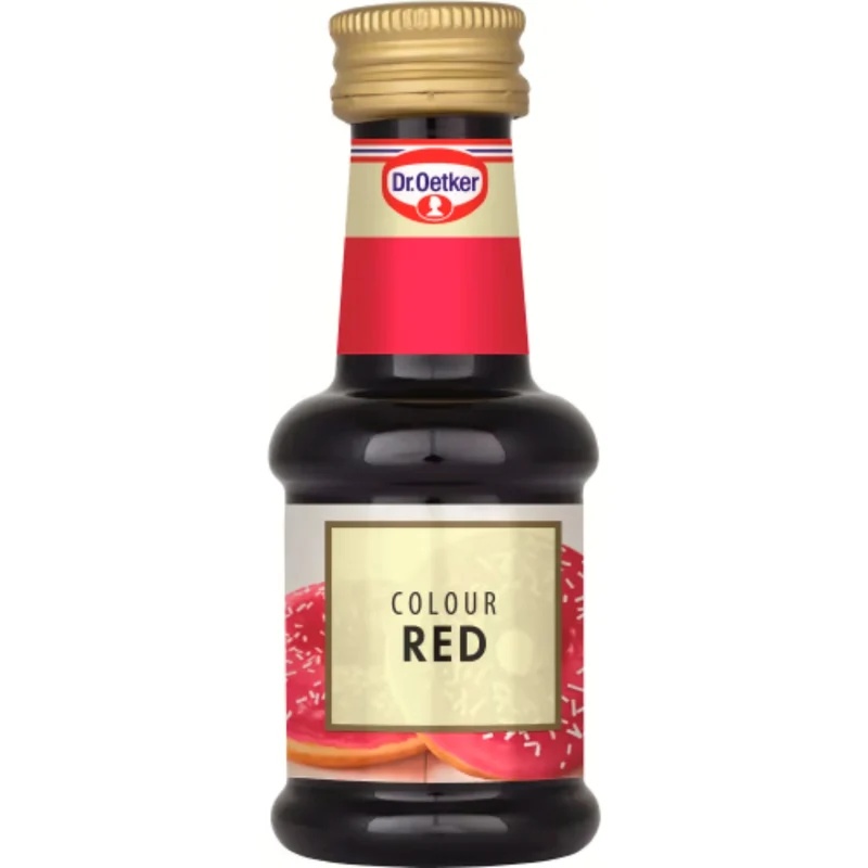 Dr Oetker Colour Red - Red Food Color 30ml